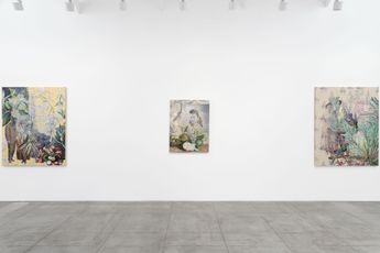 Contemporary art exhibition Kyungmi Shin my fantasys burdens at Perrotin Los Angeles United States