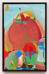 existential olive tree by Marley Freeman contemporary artwork painting works on paper