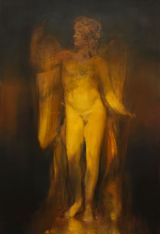 Cupid Triumphant after Bertel Thorvaldsen by Jake Wood-Evans contemporary artwork painting