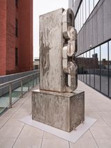 Straighten Up to Contemplate by Melvin Edwards contemporary artwork sculpture
