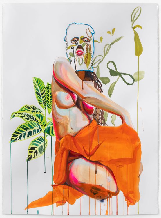 Guahi 4 by Gisela Mcdaniel contemporary artwork Painting