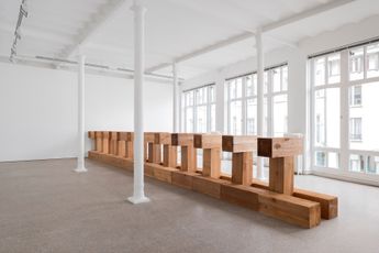 Contemporary art exhibition Carl Andre Carl Andre at Galerie Greta Meert Brussels Belgium