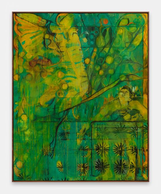 Game on cranes cut by Christina Kimeze contemporary artwork Painting