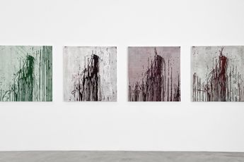 Contemporary art exhibition Jacqueline Humphries Jacqueline Humphries at Matthew Marks Gallery Santa Monica Boulevard United States