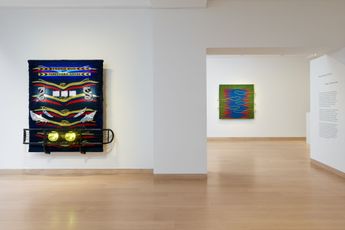 Contemporary art exhibition Kenia Almaraz Murillo Andean Cosmovision at Waddington Custot London United Kingdom