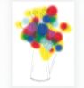 Flowers and a Few Colours by Nicolas Party contemporary artwork Print