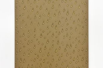 Contemporary art exhibition Kim Tschang-Yeul Water Drops at Almine Rech London United Kingdom