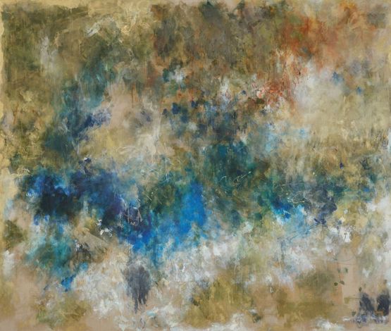 La source by Myonghi Kang contemporary artwork Painting