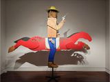John Wayne by Marisol contemporary artwork mixed media painting photography print sculpture works on paper