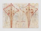 Dos Idolos by Jose Bedia contemporary artwork painting