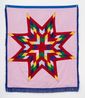 Flag 1 Our Mountains by Wendy Red Star contemporary artwork Textile