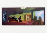 The longest possible game 7 by Hedda Roman contemporary artwork print