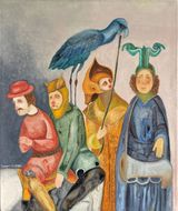Encounter-6 by Fu Yao contemporary artwork painting