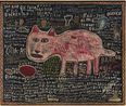 Kucing Merah by Yunizar contemporary artwork Painting