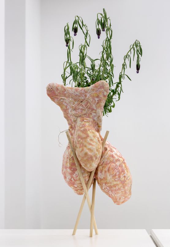 Bud Vase Bulbus Pink by Christian Holstad contemporary artwork Sculpture