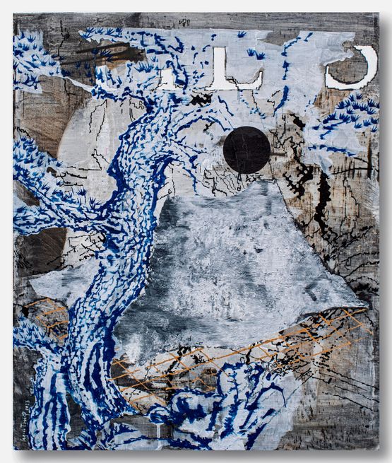 No 1 - Symbol and Transformation by Le Quy Tong contemporary artwork Painting