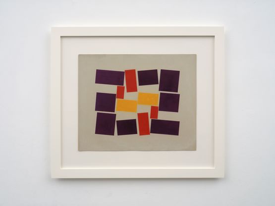 Untitled Metaesquema by Helio Oiticica contemporary artwork Painting