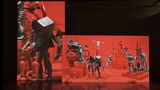 Block Universe-Cinnabar by Zhou Xiaohu contemporary artwork moving image