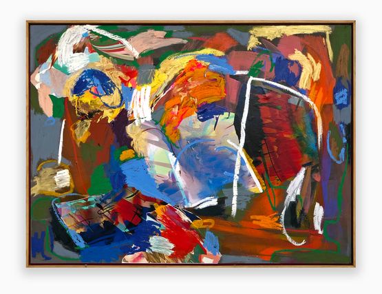 Tired Of Seeing Things by Michael John Kelly contemporary artwork Painting