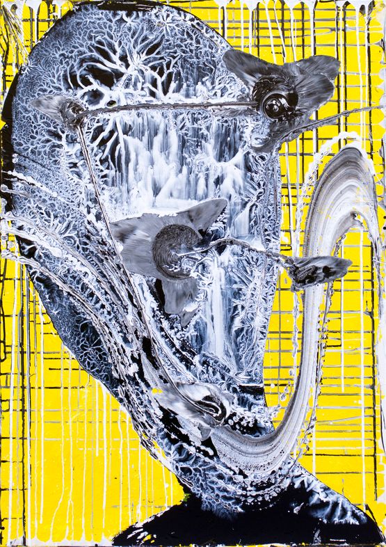 Ohne Titel by Christian Eisenberger contemporary artwork Painting