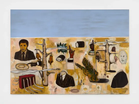 The Sensitivity of Everyday Things - Relatable Species by Gideon Appah contemporary artwork Painting