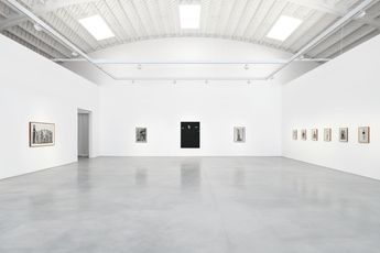 Contemporary art exhibition Lenz Geerk Schwarzwei at Roberts Projects Los Angeles United States