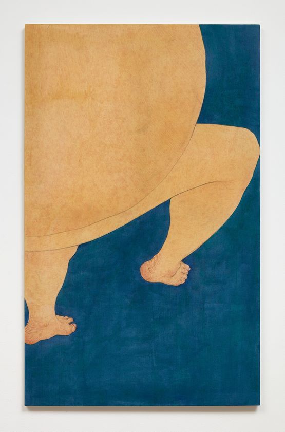 Map Chromium oxide green x Phthalocyanine Green 2 by Seung Ah Paik contemporary artwork Works on Paper