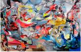 Roman Candles across the Night by Wu Shuang contemporary artwork painting
