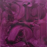 Small Purple Sky by Sylke Von Gaza contemporary artwork painting