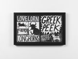 Greek Peek by Mary Reid Kelley contemporary artwork works on paper