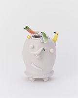 Soft Smoke BirdPot by Dan Mccarthy contemporary artwork sculpture