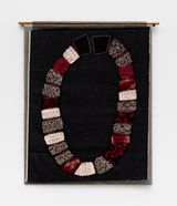 COLAR PARA EXU by Fernando Marques Penteado contemporary artwork mixed media textile