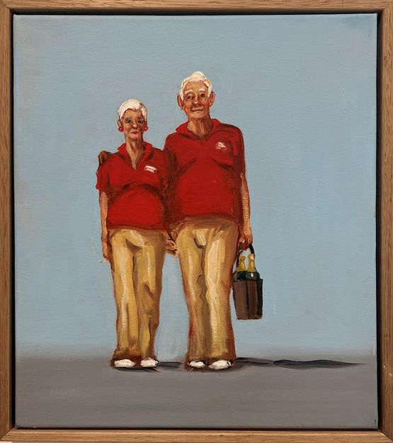 Look Alike 3 by Joanna Braithwaite contemporary artwork Painting