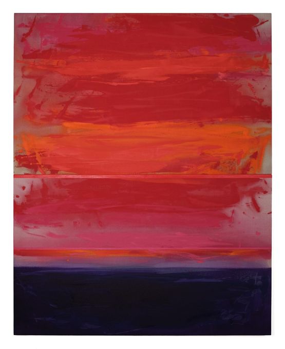 The Fire Above by Gretchen Albrecht contemporary artwork Painting