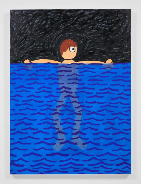 Treading Water by Jay Stuckey contemporary artwork Painting
