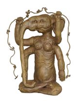 Elephant Man by Jogen Chowdhury contemporary artwork sculpture
