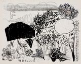 Spring MonsterF by Xu Jiong contemporary artwork works on paper