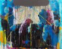 Birth of Tragedy by Tan Ping contemporary artwork Painting