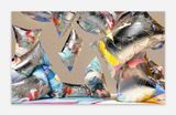 Silver Dream Pillows - Oh Its Beautiful After Warhol by Matthew Stone contemporary artwork print