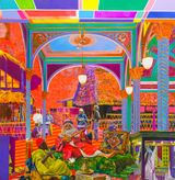 Loosely Romantic Uncovering the Unacknowledged by Zico Albaiquni contemporary artwork painting works on paper