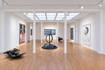 Contemporary art exhibition ROBIN KID Permanent Display at Templon 30 rue Beaubourg Paris France