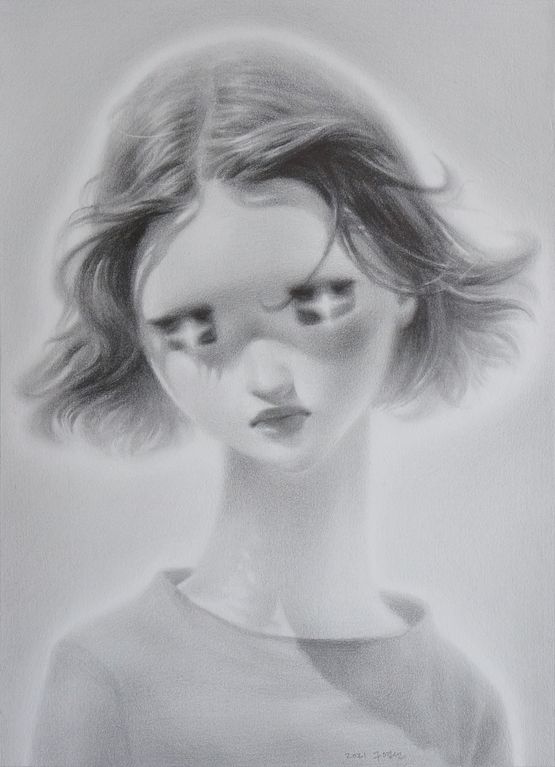 by Myung Seon Ku contemporary artwork Works on Paper