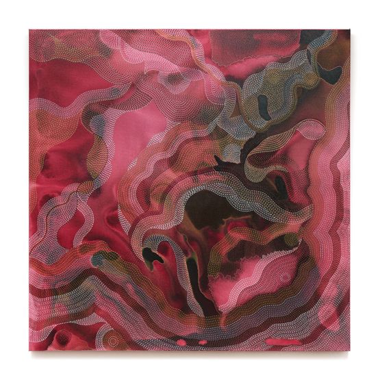 Embrace by Trishla Jain contemporary artwork Painting