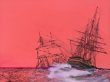 Untitled Ship Seduction by Whitney Bedford contemporary artwork painting