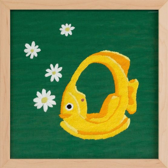 A fish with no sea by Erica Van Zon contemporary artwork Sculpture