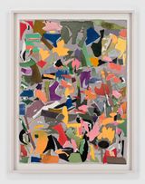the surplus I by Roger White contemporary artwork painting works on paper