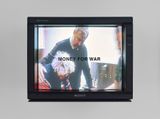 TV Text  Image MONEY FOR WAR by Gretchen Bender contemporary artwork moving image