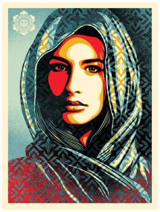 Universal Dignity by Shepard Fairey contemporary artwork Works on Paper