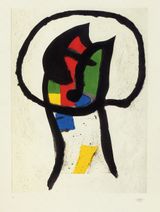 Predicateur Le by Joan Miro contemporary artwork print