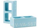 Virgil Abloh x Vitra Ceramic Block Baby Blue by Virgil Abloh contemporary artwork Sculpture